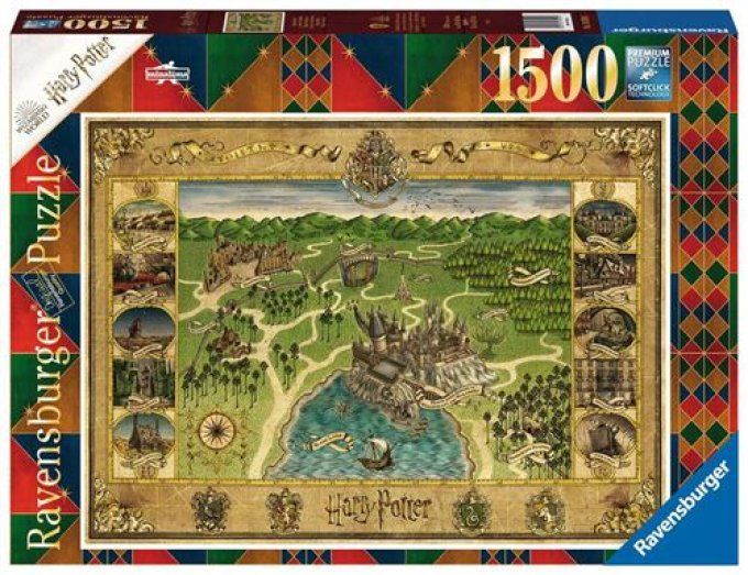 Harry Potter - Puzzle Poudlard 1500pcs