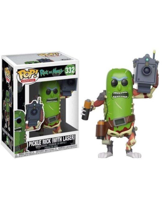Funko Pop! - Rick and Morty - Pickle Rick with laser 332