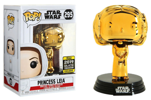 Funko Pop Princess Leia Star Wars 295 Convention exclusive 2019