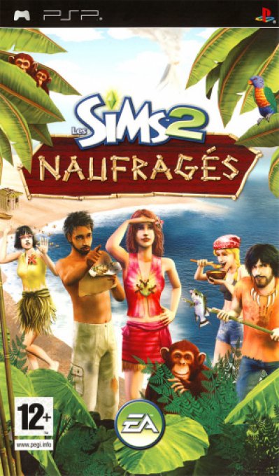 Jeu PSP Les Sims 2 Naufragés