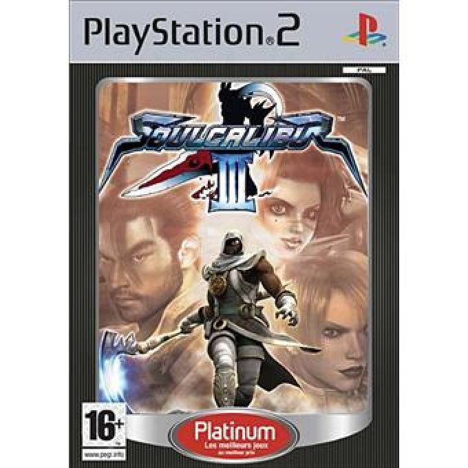 Jeu PS2 Soulcalibur III Platinum Multi langue avec livret