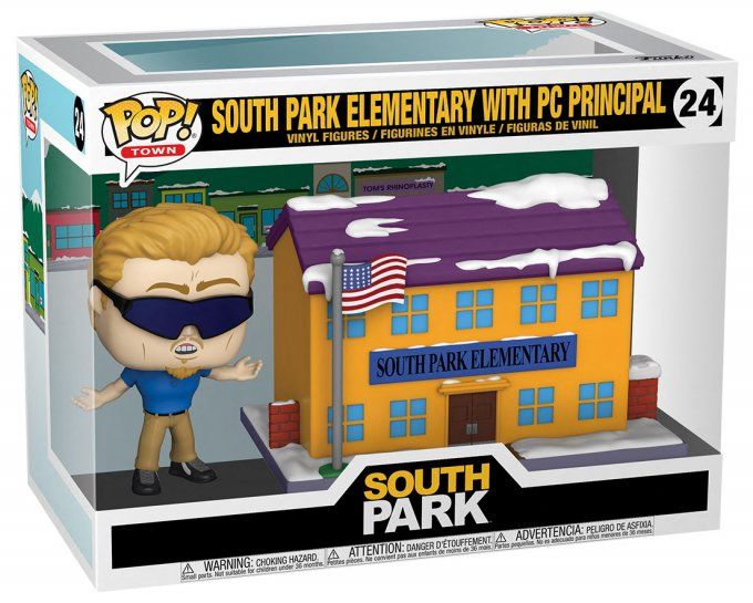 Funko POP South park elementary with PC principal