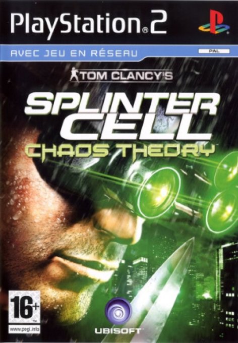 Jeu PS2 Tom Clancy's Splinter Cell Chaos Theory  - Copie