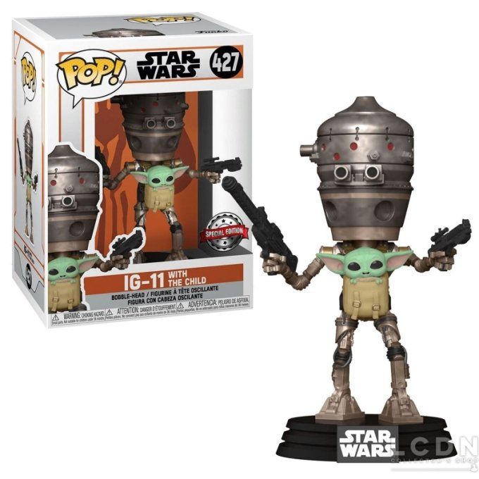 Funko POP Star Wars 427 - IG-11 with the child special edition