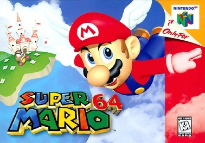 Jeu N64 - Super Mario 64 EUR - En Loose