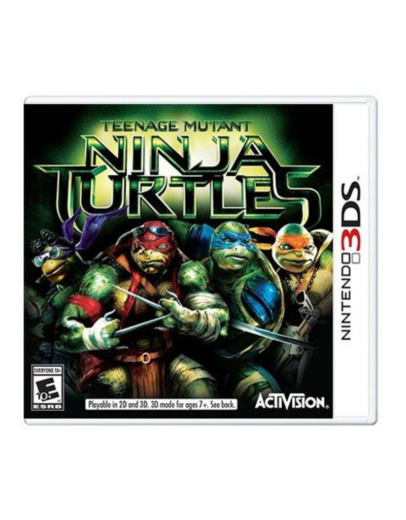 Jeu 3DS Teenage Mutant Ninja Turtles Occasion 