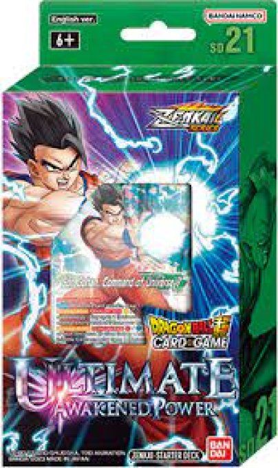 Dragon ball Super Card Game - Zenkai Series - Starter Deck 21  - Ultimate Awakened Power - FR