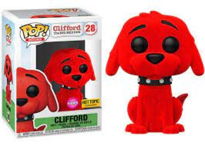 Funko Pop Clifford 28 - Clifford the bif red dog - Flocked special edition