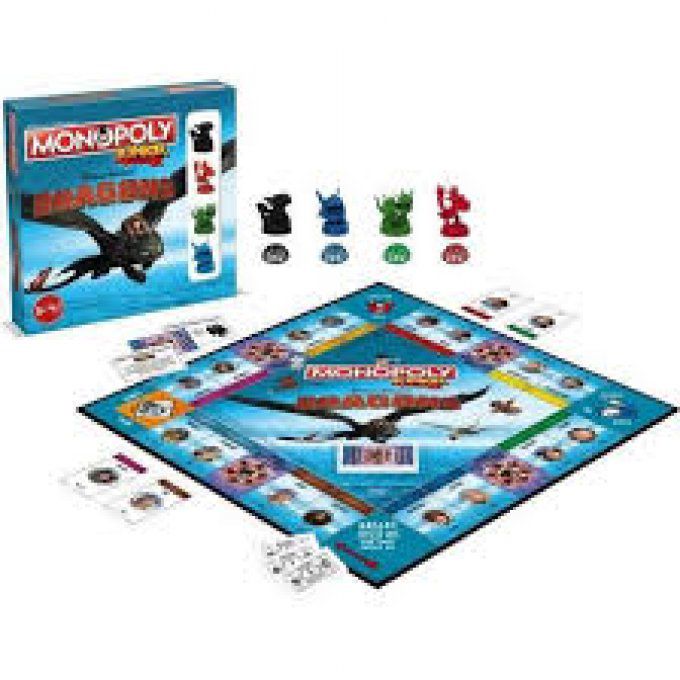 Monopoly Junior Dragons Version Française 