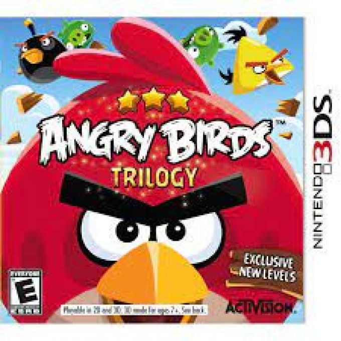 Jeu 3DS - Angry Birds Trilogy FR - Occasion