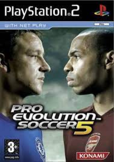 Jeu PS2 PES 5 Pro Evolution Soccer 