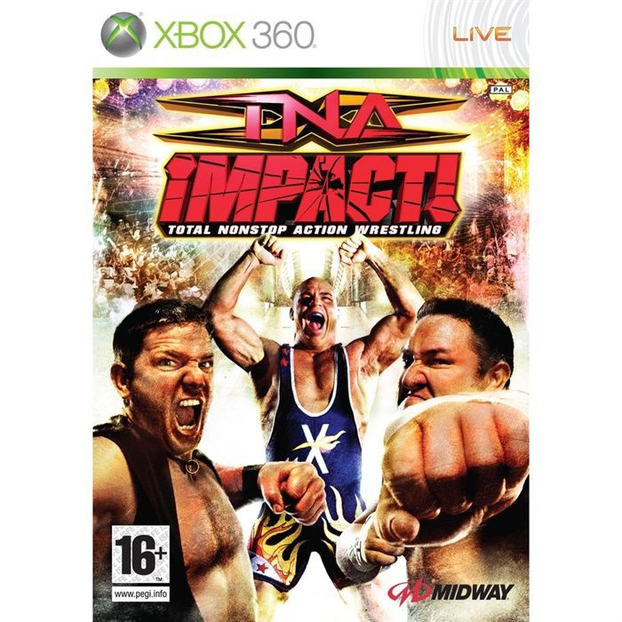  Jeu XBOX 360 TNA Impact! Total Nonstop Action Wrestling 