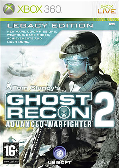  Jeu XBOX 360 Tom Clancy's Ghost Recon Advanced Warfighter Legacy Edition 2 