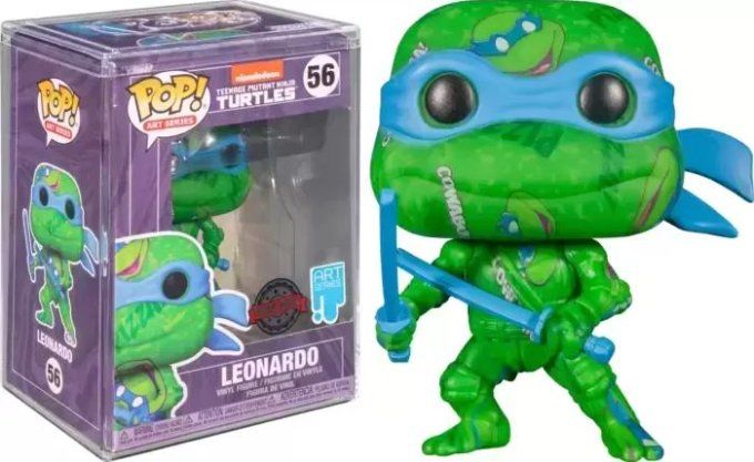 Funko Pop Teenage Mutant Ninja Turtles - Leonardo 56 Art Series Exclusive