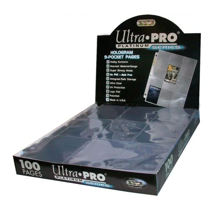 Ultra Pro - 9-pocket pages Platinum (100)