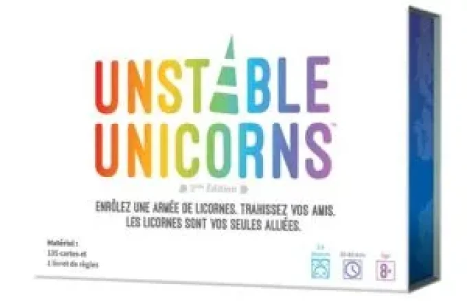 Jeu Familial - Unstable Unicorns - FR