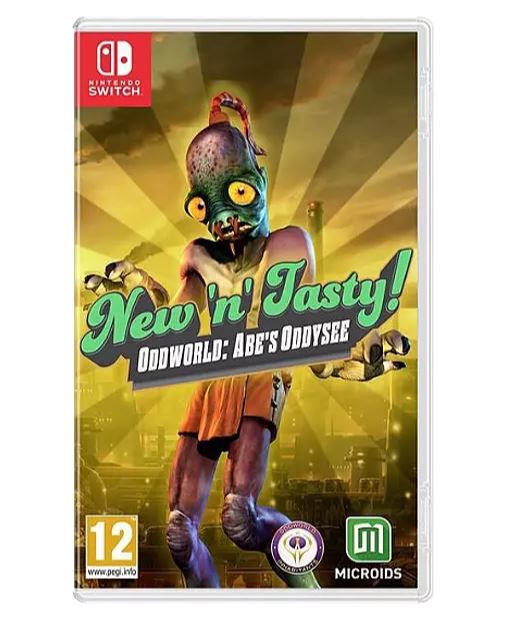 Jeu Switch Neuf sous blister Multi langues New N Tasty Oddworld Abe's Odyssee