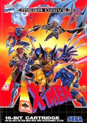 Jeu Mega Drive Pal X-Men Occasion