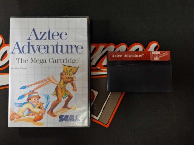 Jeu Master System - Aztec Adventure The Mega Cartridge Edition TONKA - Occasion