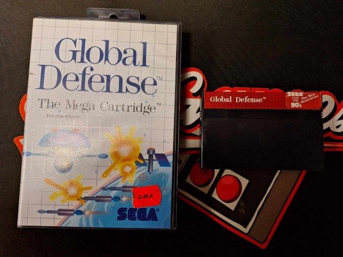 Jeu Master System - Global Defense The Mega Cartridge Edition TONKA - Occasion